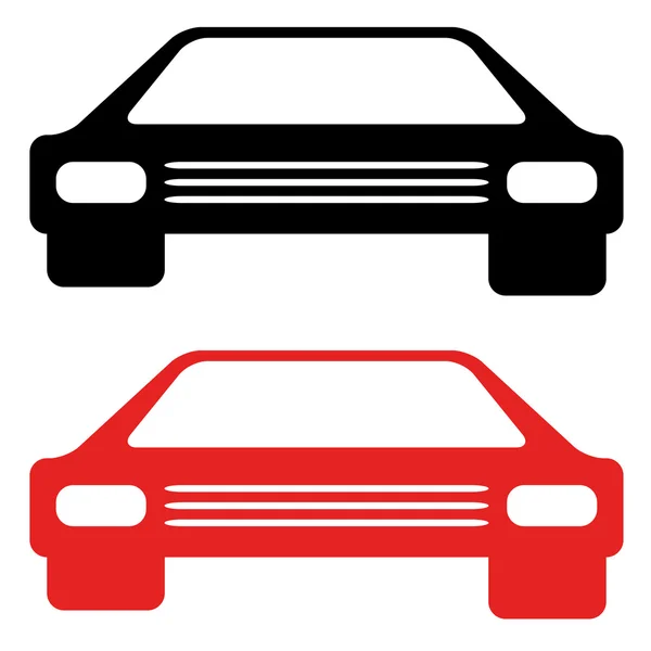 Retro símbolo de carro americano — Vetor de Stock
