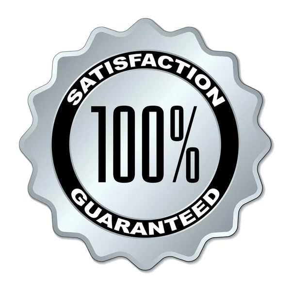Label de satisfaction garanti — Image vectorielle