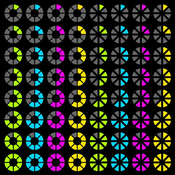 Symboles de progrès — Image vectorielle