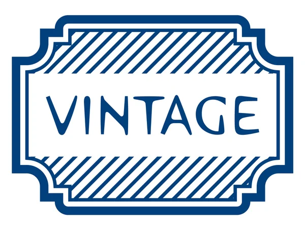 Vintage certificaat Rubberstempel — Stockvector