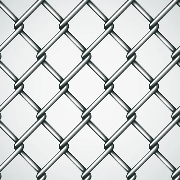 钢丝围栏无缝背景 — 图库矢量图片