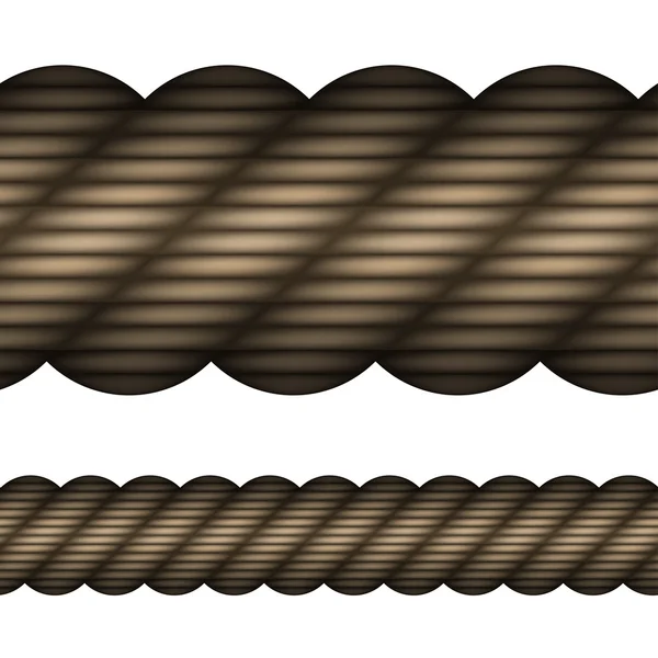 Corde sans couture — Image vectorielle