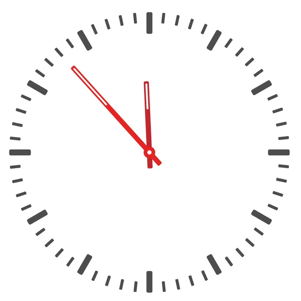 Zegar twarz - łatwa zmiana czasu Ilustracja Stockowa