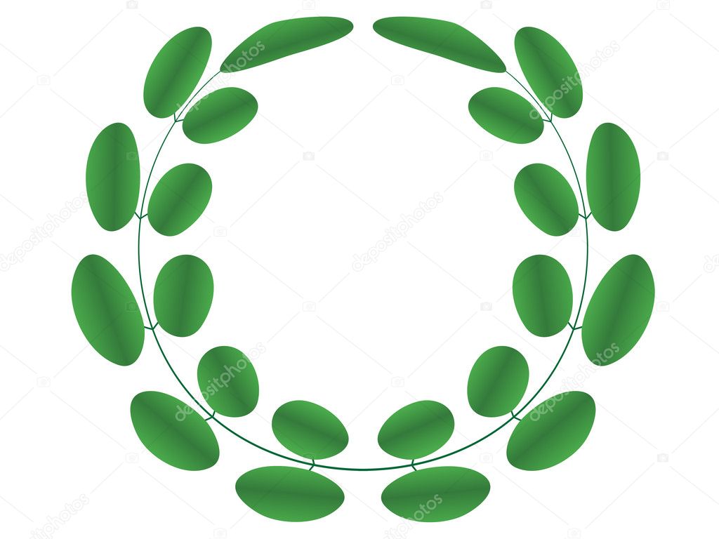 Acacia wreath