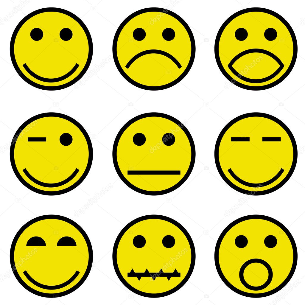 smilies and faces
