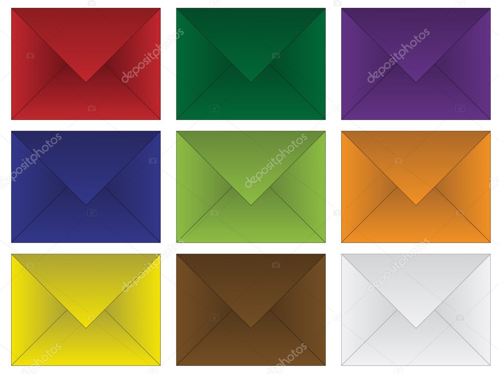 Colored Envelopes