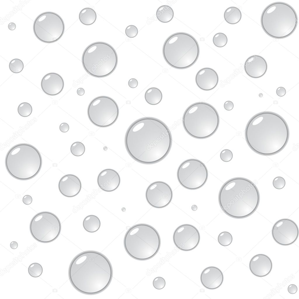 water bubbles seamless
