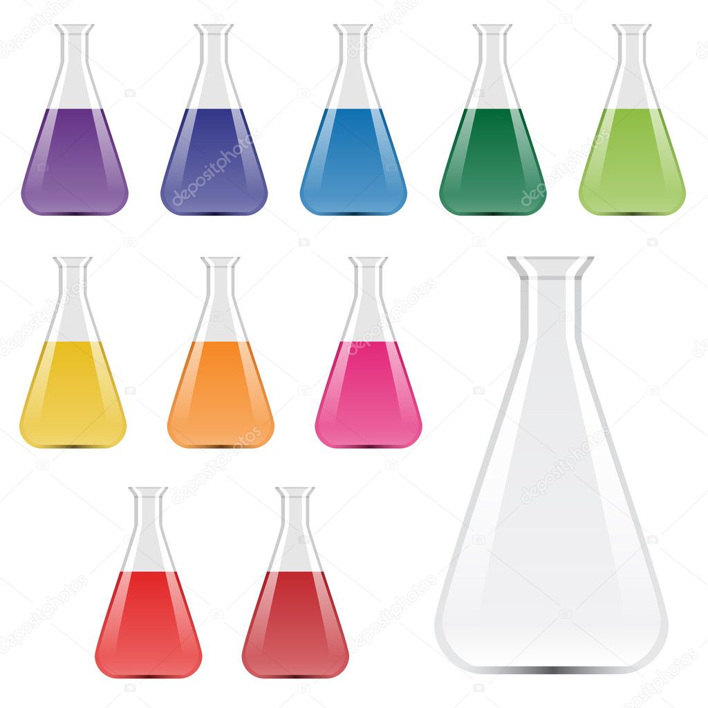 laboratory flasks