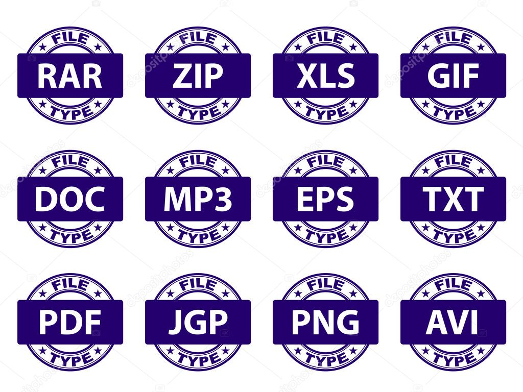 document icon stamps