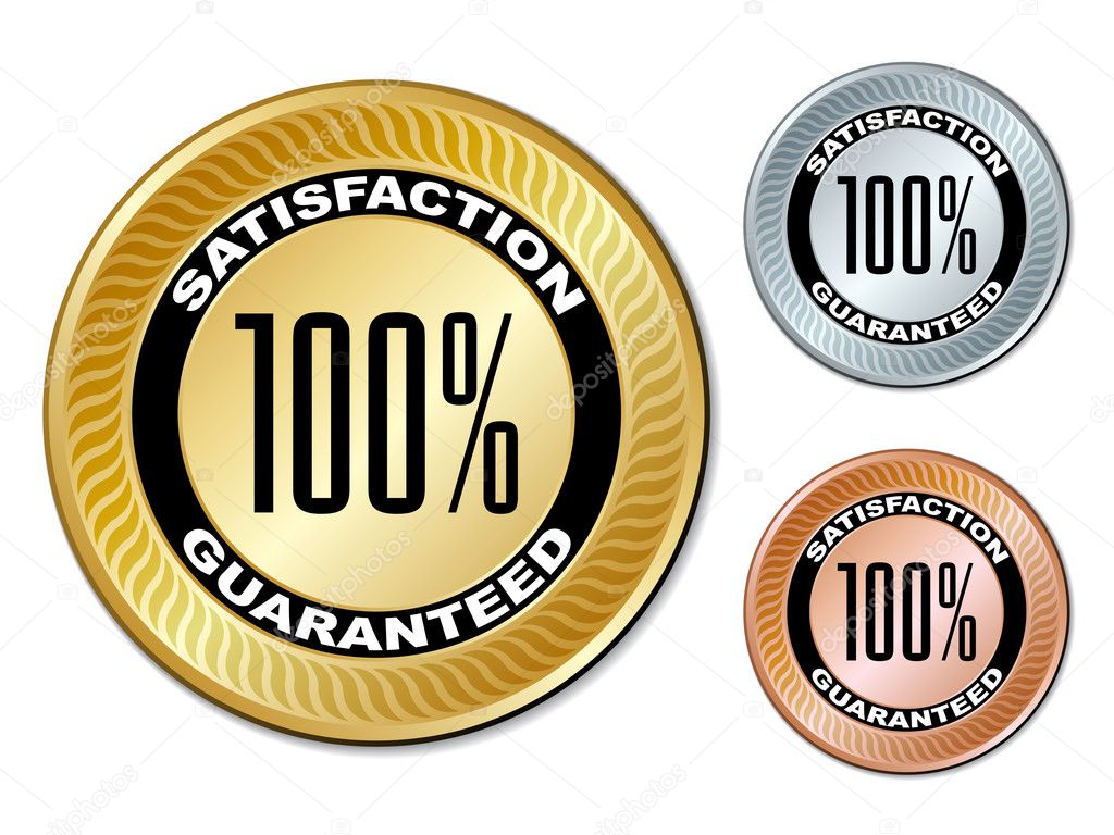 satisfaction guaranteed labels