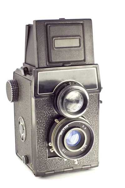Antiguo ruso cámara vintage película de formato medio —  Fotos de Stock