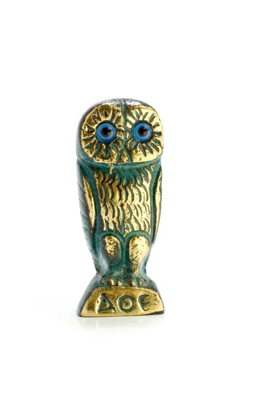 Athena´s owl, Minerva (AOE). Стокове Фото