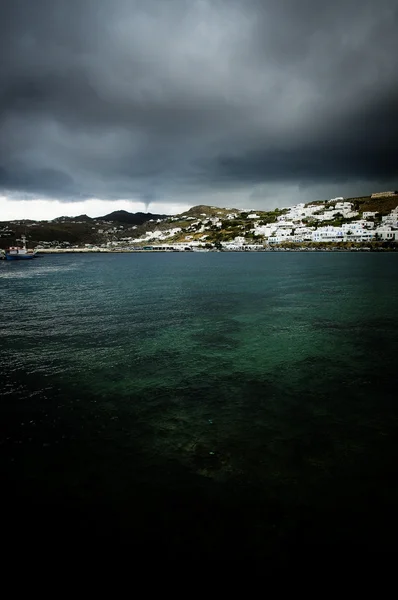 ミコノス島、ギリシャのトルネード. ロイヤリティフリーのストック写真