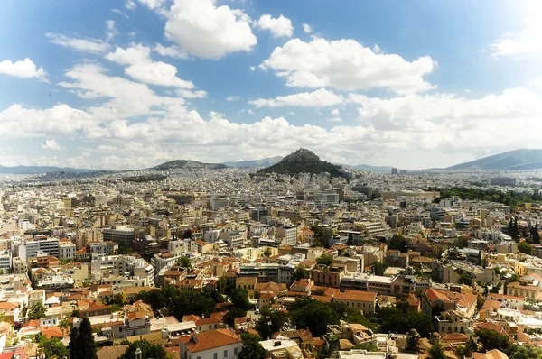 Ateny, greese, panorama. Zdjęcie Stockowe