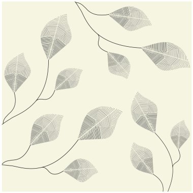 duvar kağıdı vektör yaprak