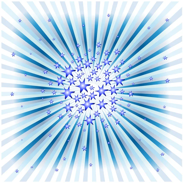 Fond abstrait vectoriel avec étoiles — Image vectorielle