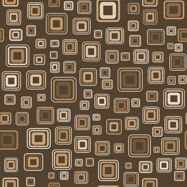 正方形のベクトルのシームレスな壁紙 — ストックベクタ