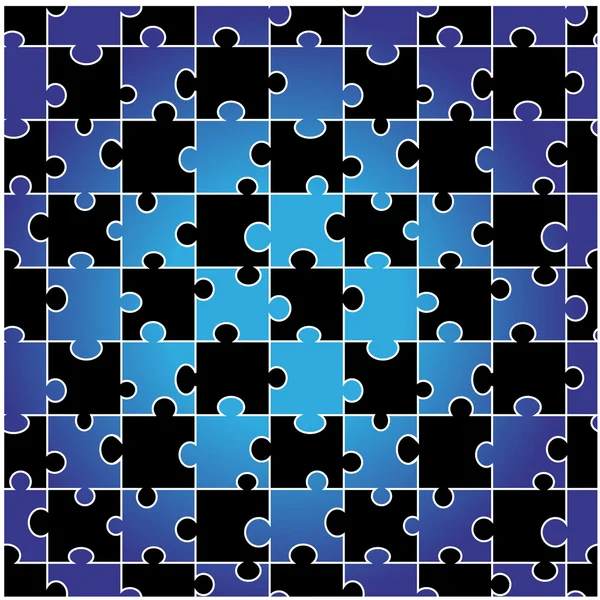 Puzzle vectoriel sans couture — Image vectorielle