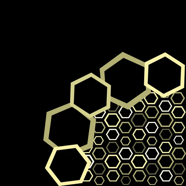 Vector wallpaper van honing — Stockvector