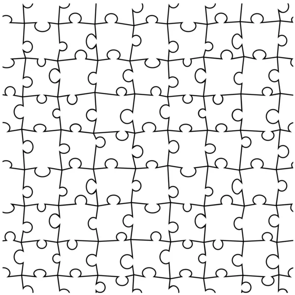 Vektor nahtlose Puzzle — Stockvektor