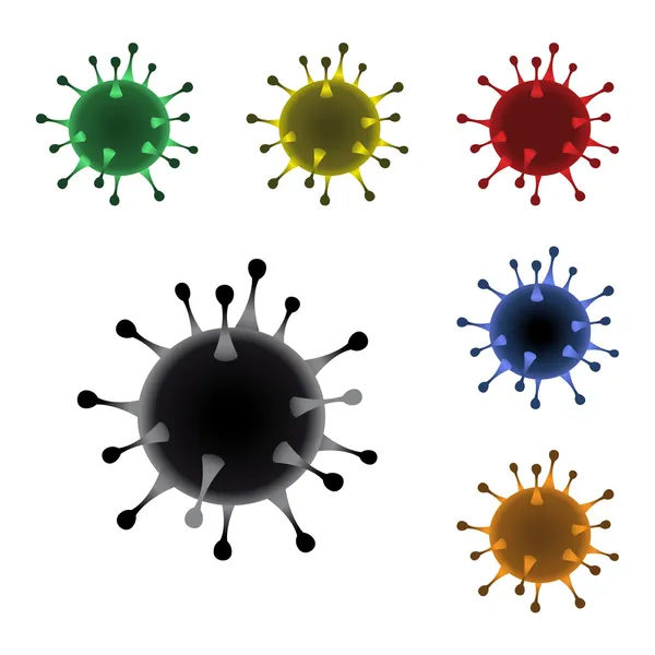 Virus vectorial — Archivo Imágenes Vectoriales