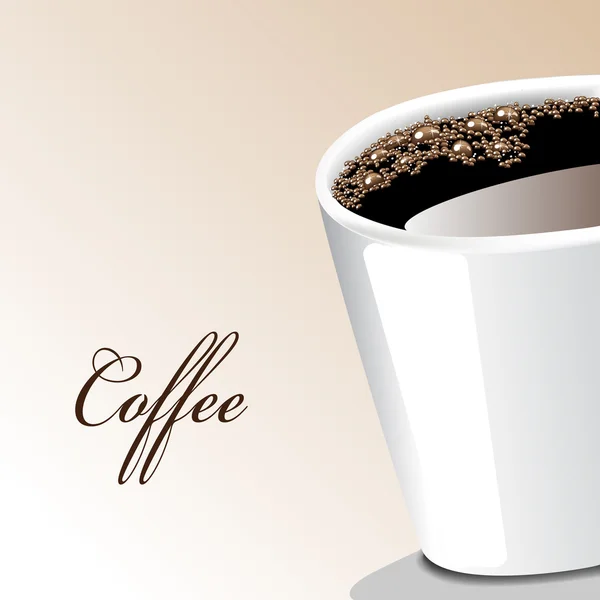 Vektorkaffee — Stockvektor