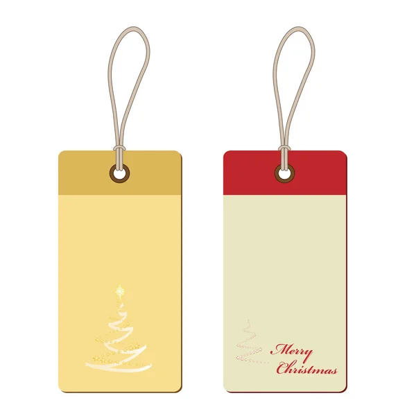Vector etiquetas de Navidad — Archivo Imágenes Vectoriales