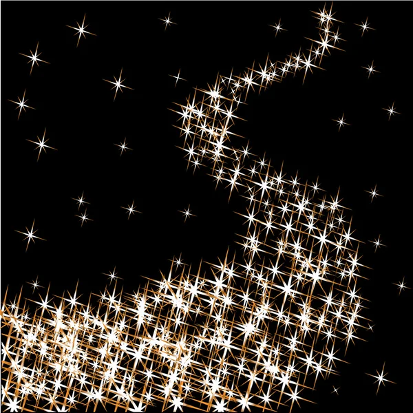Route vectorielle étoile — Image vectorielle