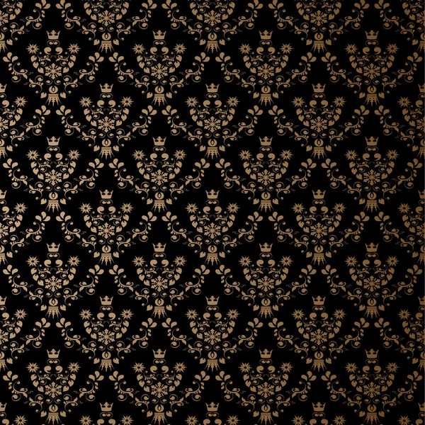 Vektorové bezešvé ornament textil — Stockový vektor