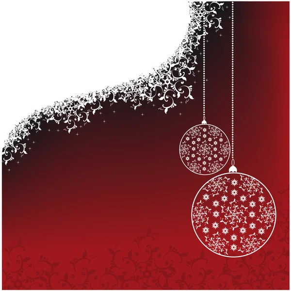 Χριστουγεννιάτικη κάρτα φορέα — Διανυσματικό Αρχείο