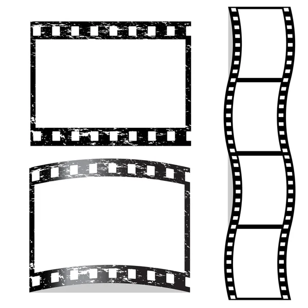 Film vectoriel rayé — Image vectorielle