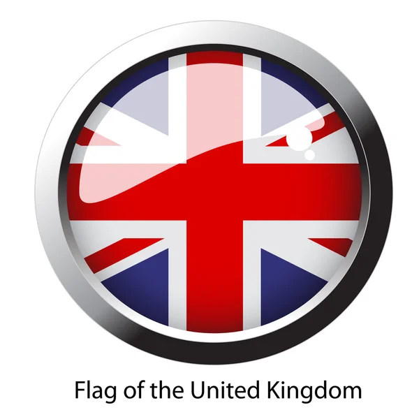 Vector flag of the United Kingdom — Stock Vector