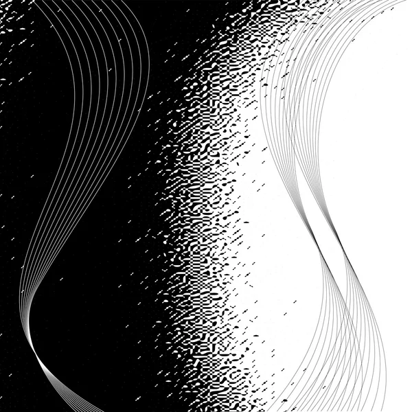 Vektor schwarz weißer Hintergrund — Stockvektor