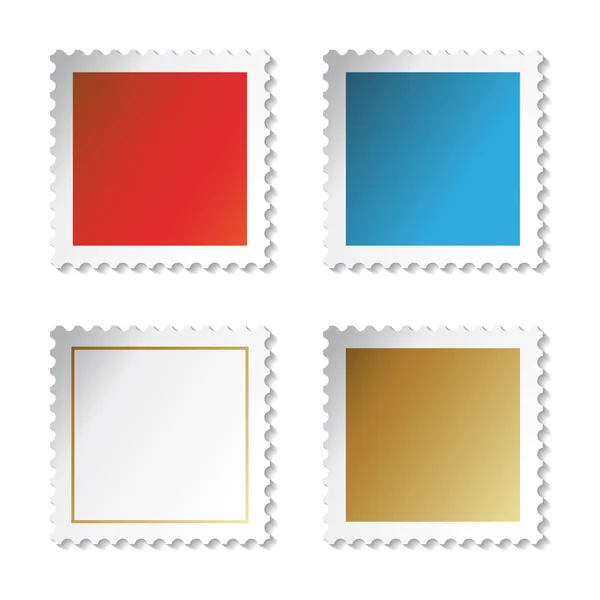 Vector stamp stickers — Stock Vector
