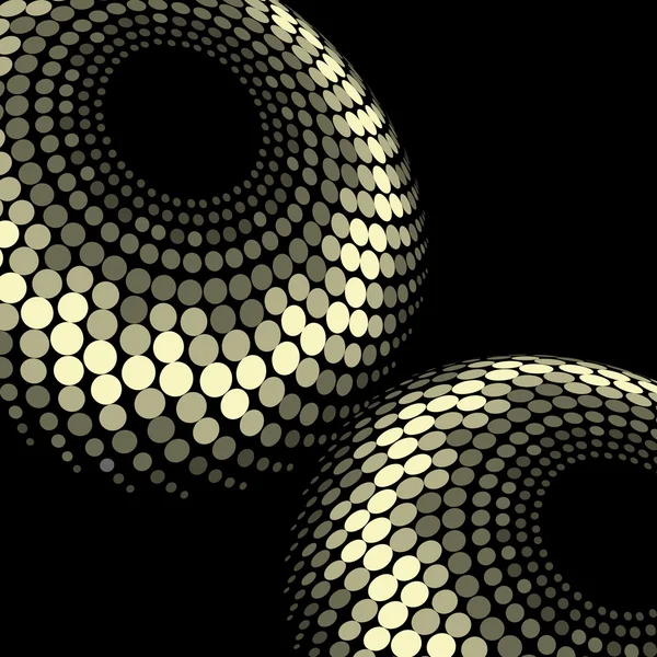 Vecteur pointillé fond brillant — Image vectorielle