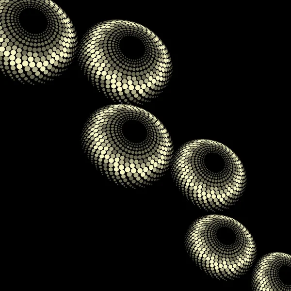 Vecteur pointillé fond brillant — Image vectorielle