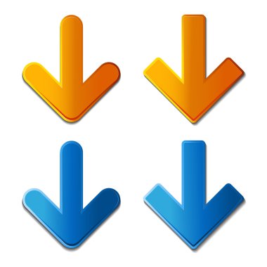 vektör indir okları