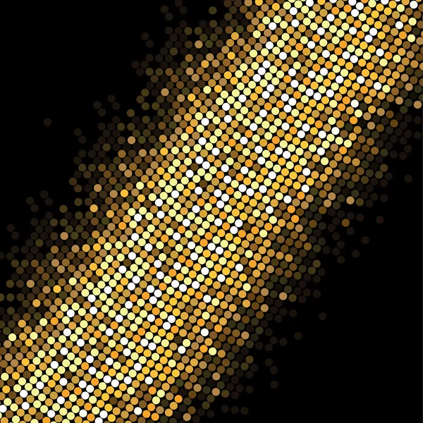 Vektor gyllene glänsande bakgrund — Stock vektor