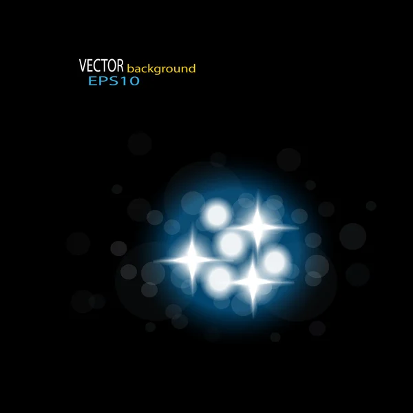 Fond lumineux vectoriel - EPS 10 — Image vectorielle