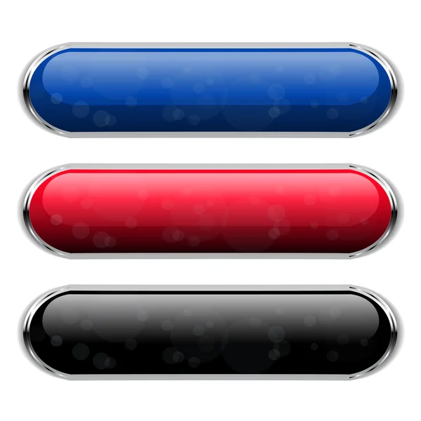 Διανυσματικά κουμπιά χρώμα - eps 10 — Διανυσματικό Αρχείο