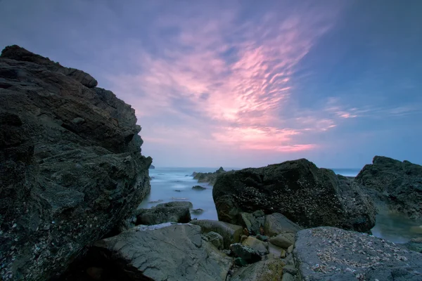 바위와 해안 — 스톡 사진