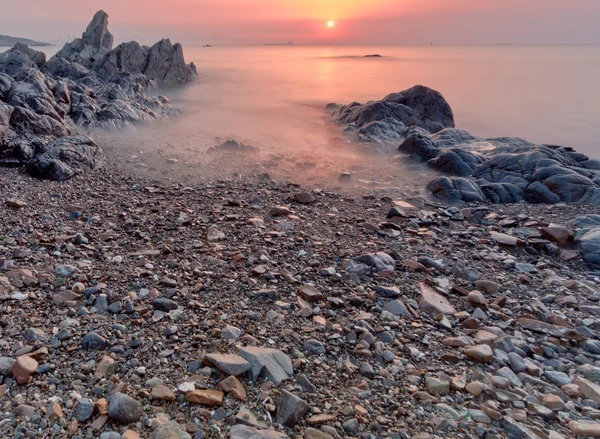 Dawn och kusten — Stockfoto