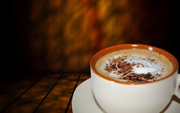 Šálek cappuccino — Stock fotografie