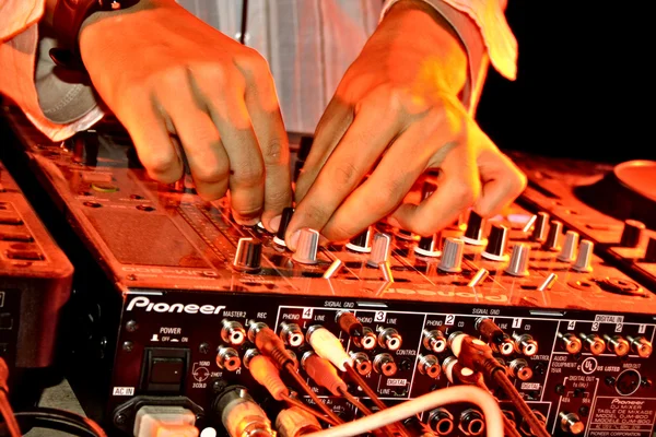 DJ Finger — Stockfoto