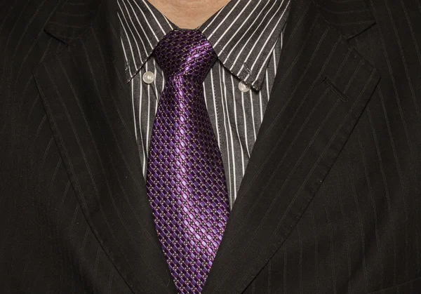 Office Worker Tie Close up — Stock Photo, Image