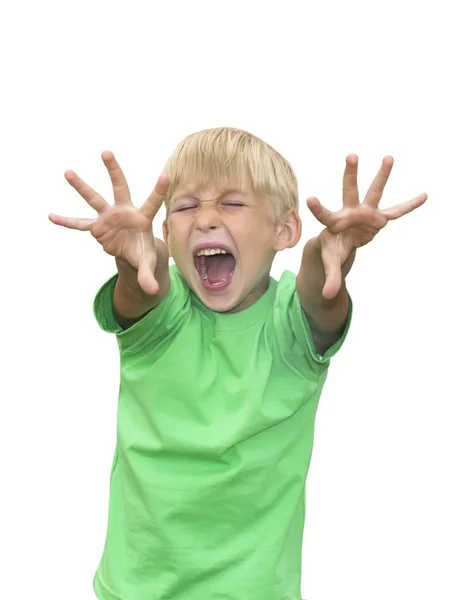 Детские крики — стоковое фото