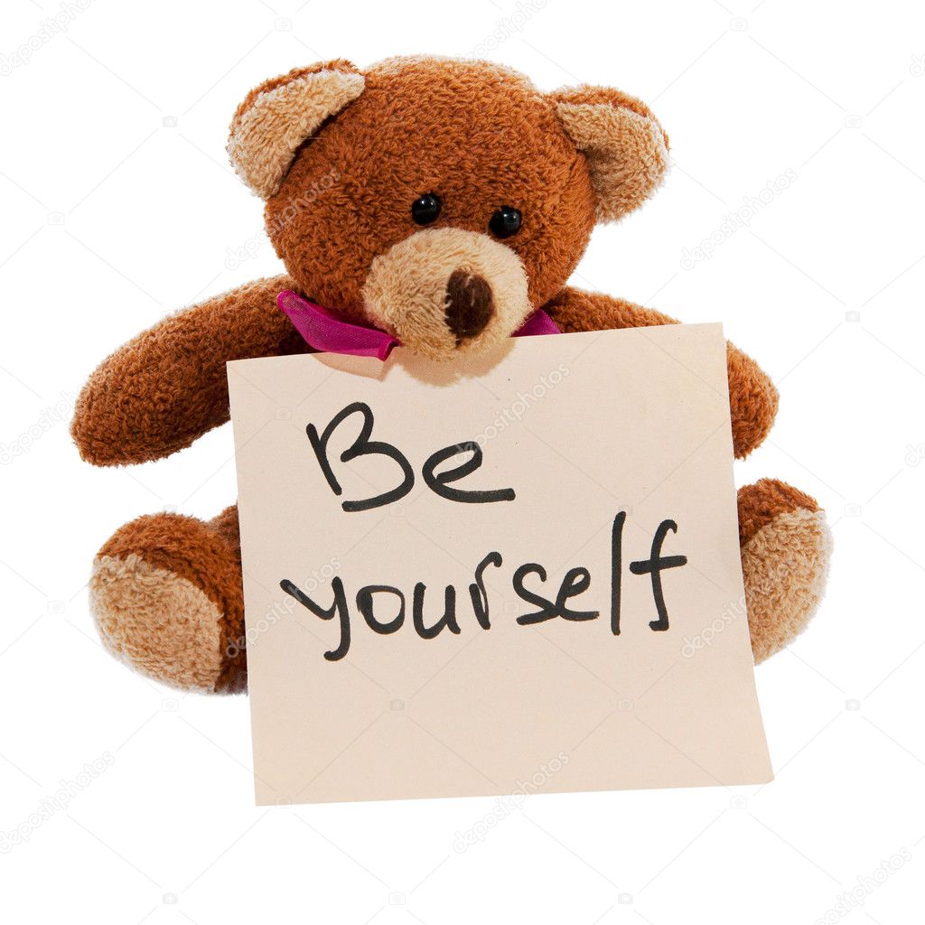 Reminder of the necessary be yourself