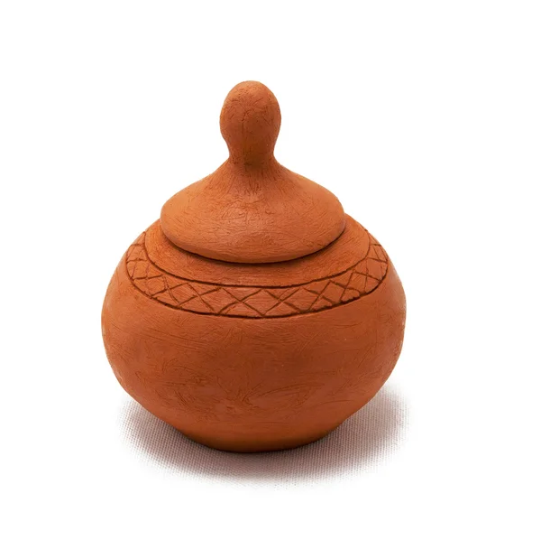 Старовинна чашка з кераміки — стокове фото
