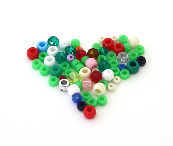 Stock image Heart of beads