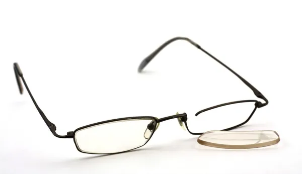 Törött szemüveg Stock Fotó